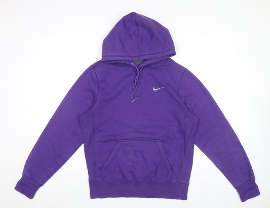 Nike Women’s Purple Pullover Hoodie Small Regular Fit Activewear