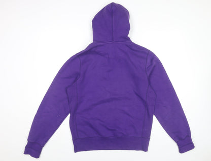 Nike Women’s Purple Pullover Hoodie Small Regular Fit Activewear