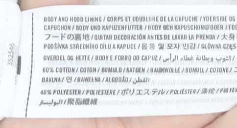 Hollister Womens White Hoodie XS Cotton Blend Pullover Logo Graphic