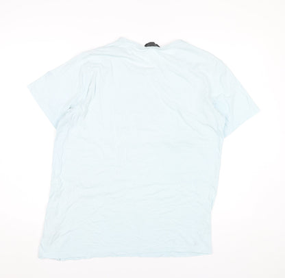 Regatta Men's Blue Large Outdoors Graphic Cotton T-Shirt