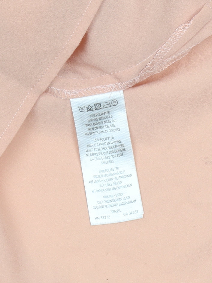 Womens UK Size M French Connection Beige Tunic Blouse