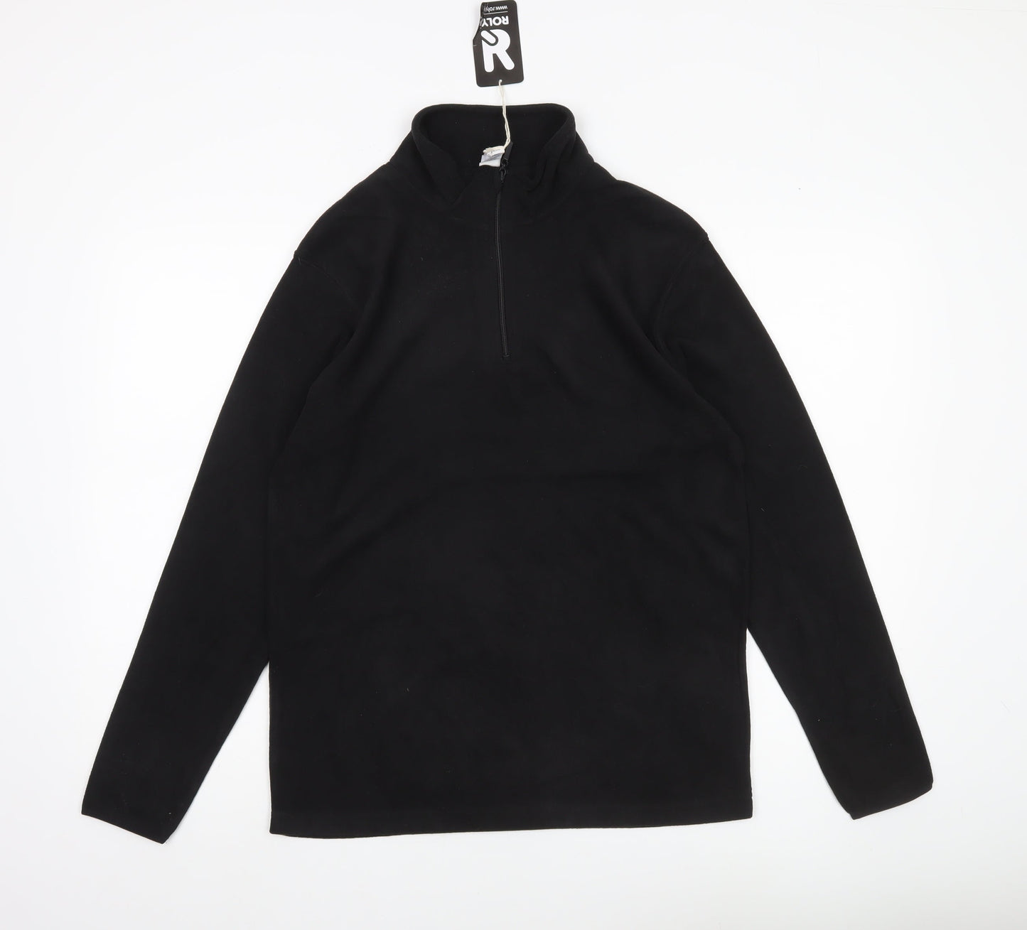 Mens UK Size S Roly Black Pullover Sweatshirt