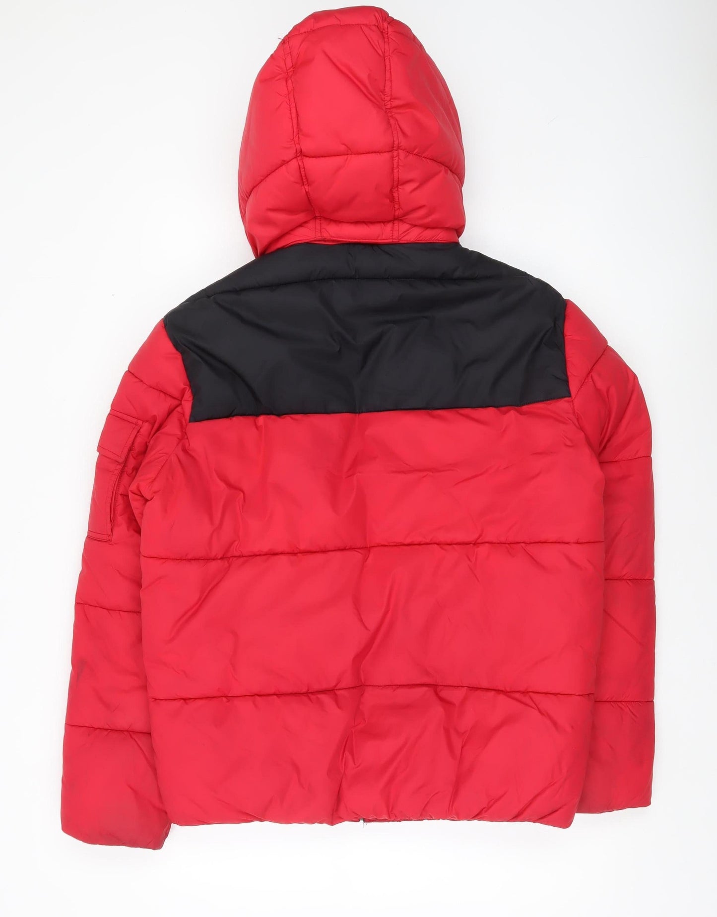 Mens UK Size S H&M Red Puffer Jacket