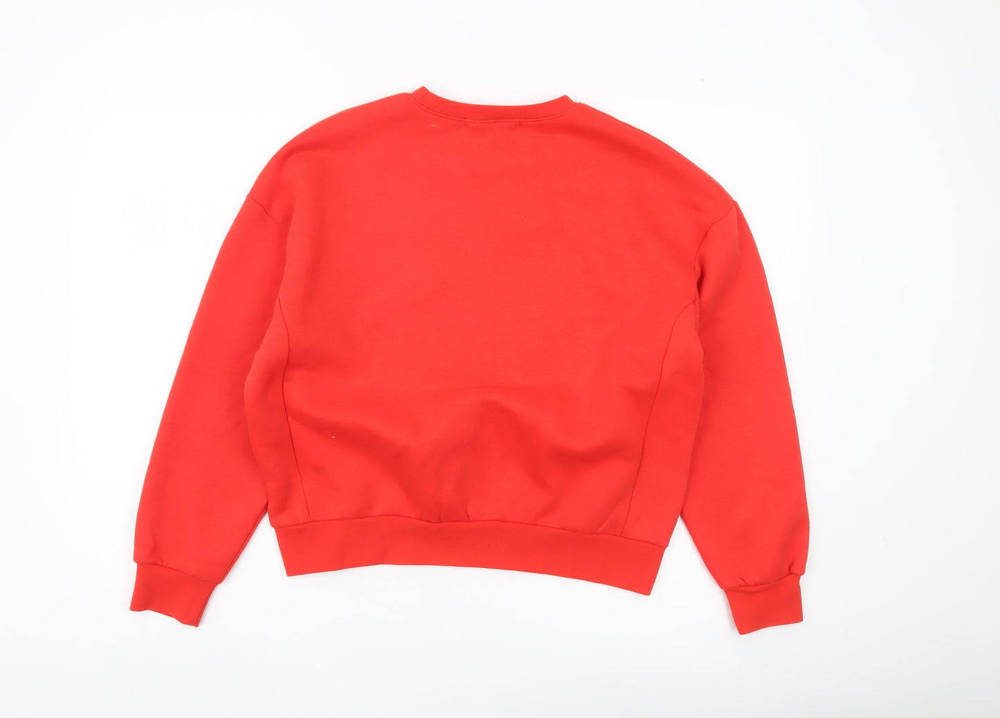FB Sister Womens Red Championship Graphic Sweatshirt Size S