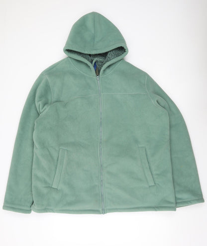 Mens UK Size 2XL Cotton Traders Green Basic Jacket