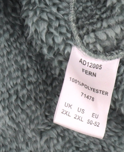 Mens UK Size 2XL Cotton Traders Green Basic Jacket