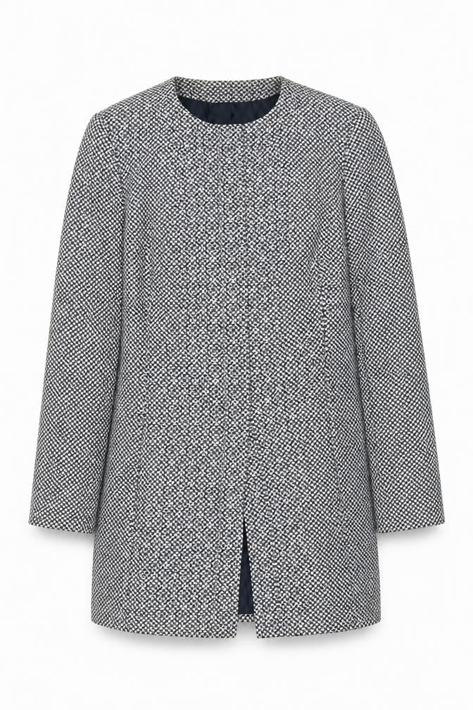 Womens UK Size 14 Betty Barclay Black Overcoat