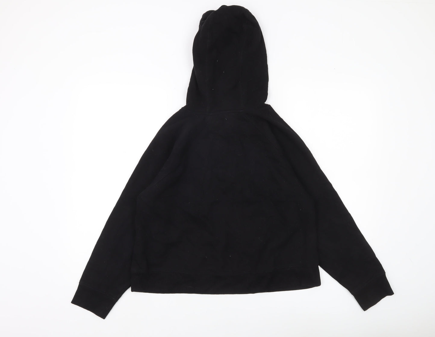 DKNY Women’s Black Hoodie Sweatshirt Medium Cotton Blend