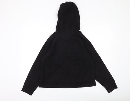 DKNY Women’s Black Hoodie Sweatshirt Medium Cotton Blend