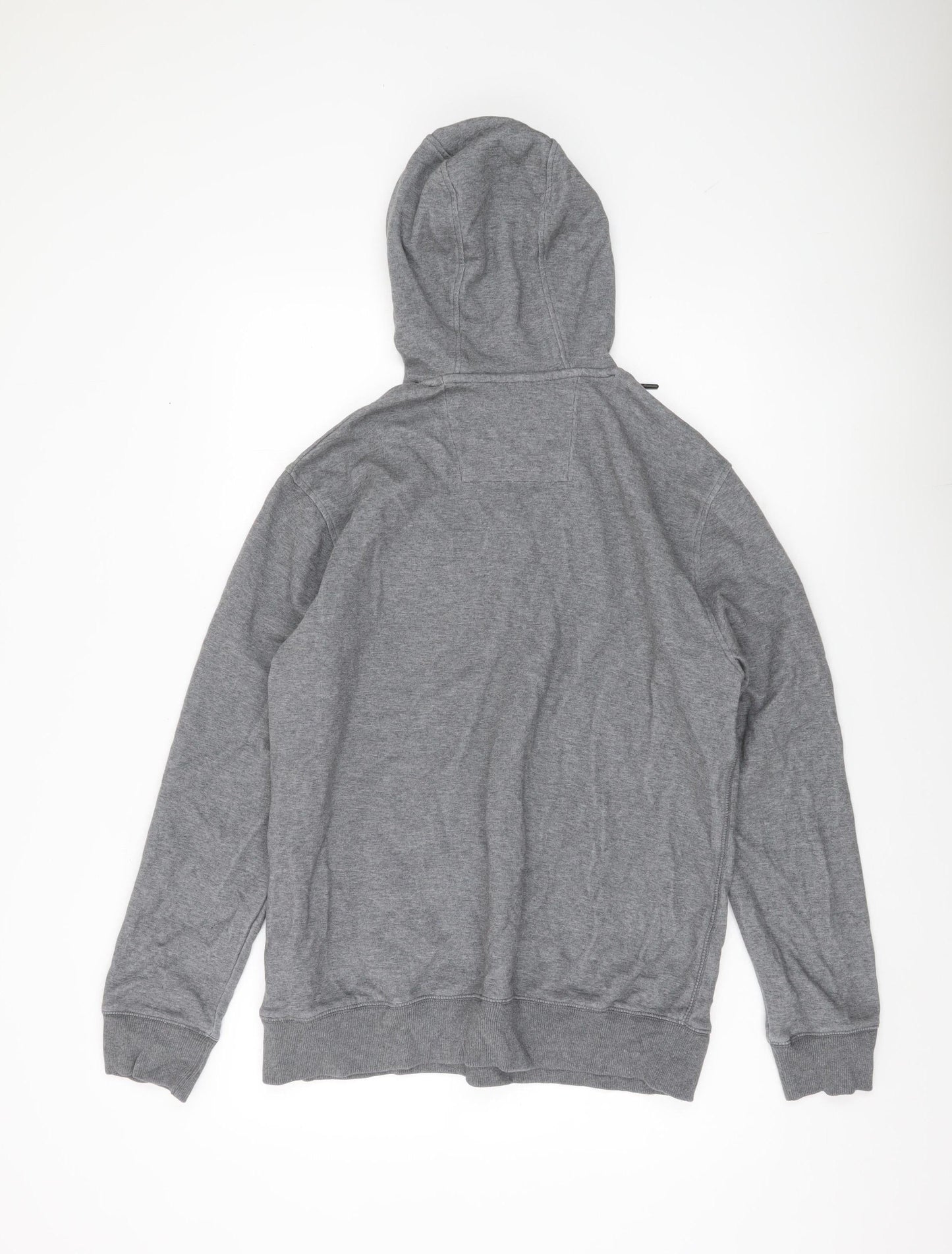 F&F Men’s Grey TKYO Pullover Hoodie L Logo Graphic Hooded Sweatshirt