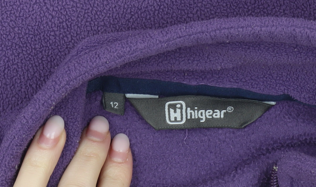 Womens UK Size 12 Hi Gear Purple Basic Jacket