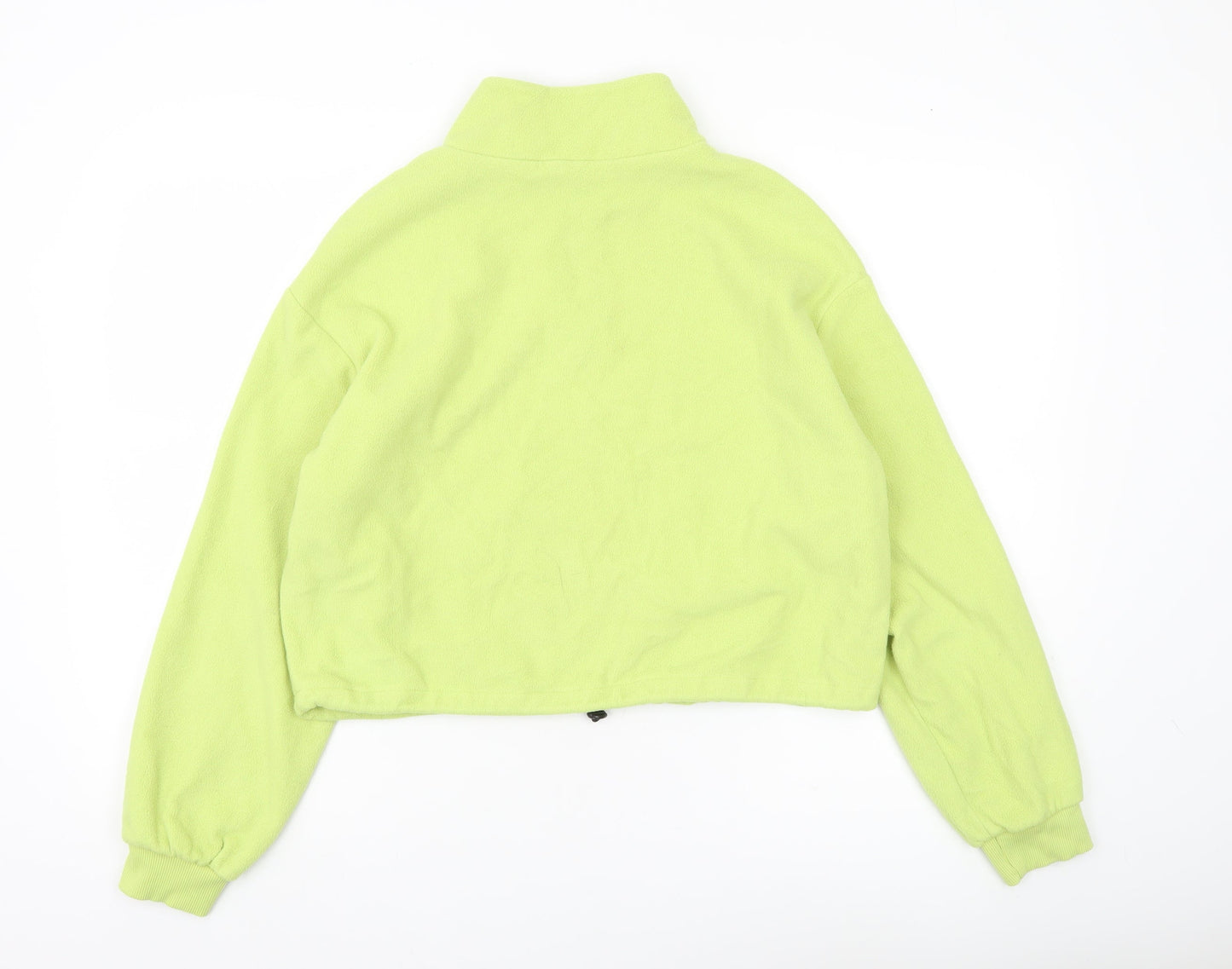 Womens UK Size M H&M Divided Green Pullover Sweatshirt