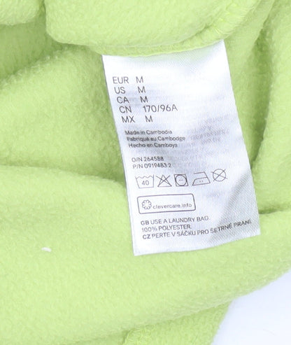 Womens UK Size M H&M Divided Green Pullover Sweatshirt