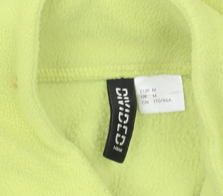 Womens UK Size M H&M Divided Green Pullover Sweatshirt