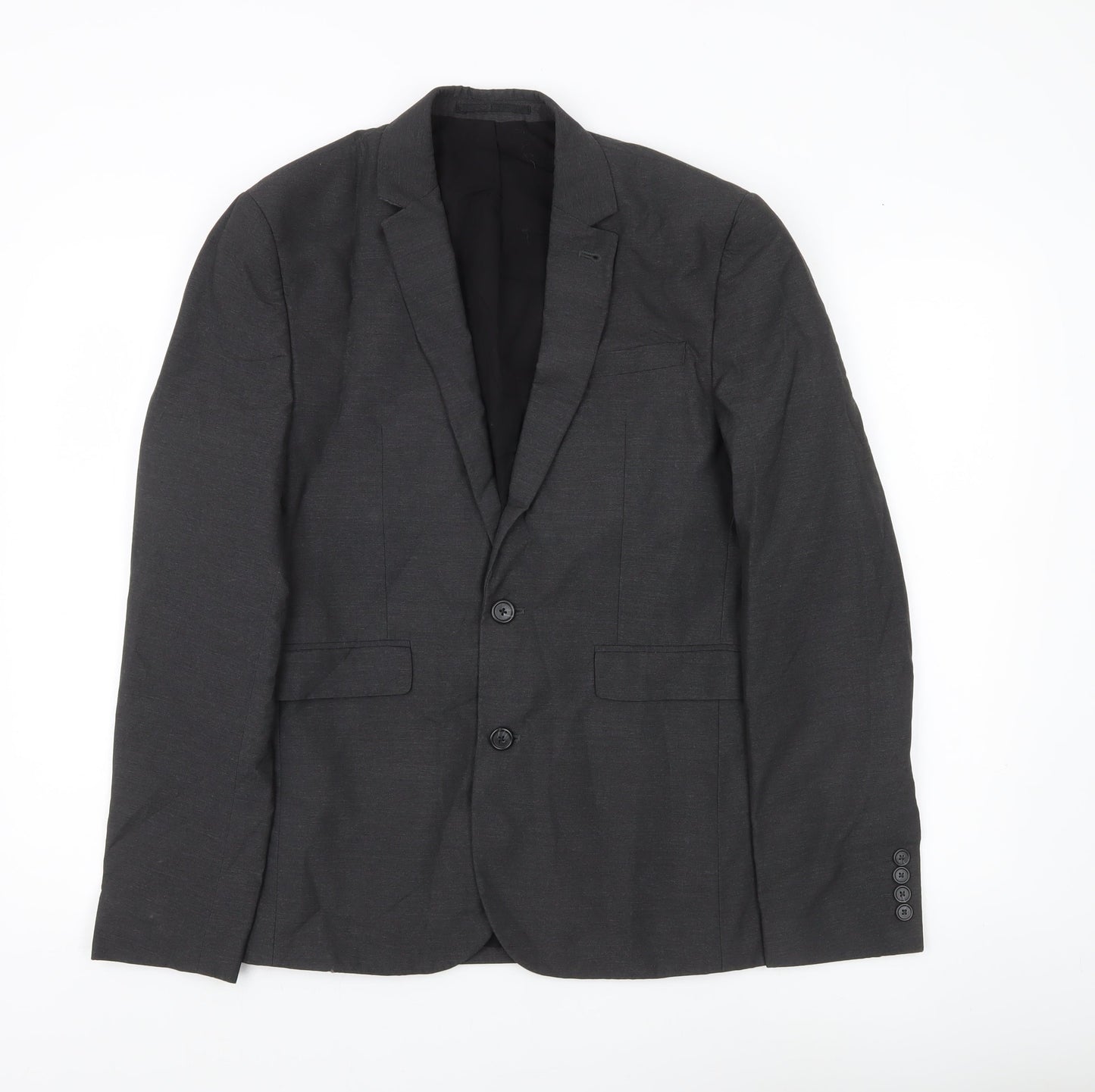 ASOS Men’s Grey Slim Fit 38 Chest Blazer Jacket Formal