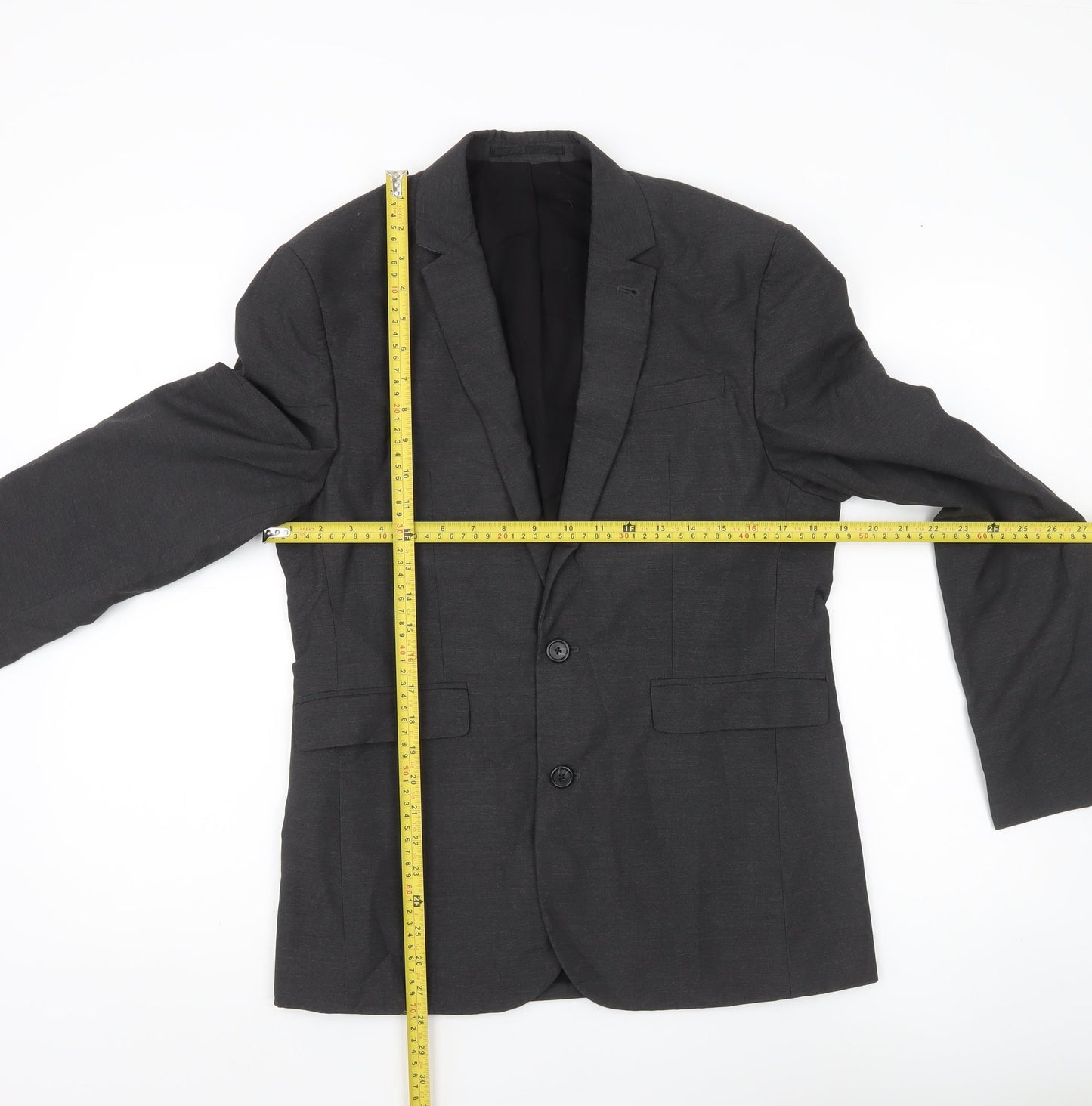 ASOS Men’s Grey Slim Fit 38 Chest Blazer Jacket Formal