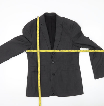 ASOS Men’s Grey Slim Fit 38 Chest Blazer Jacket Formal
