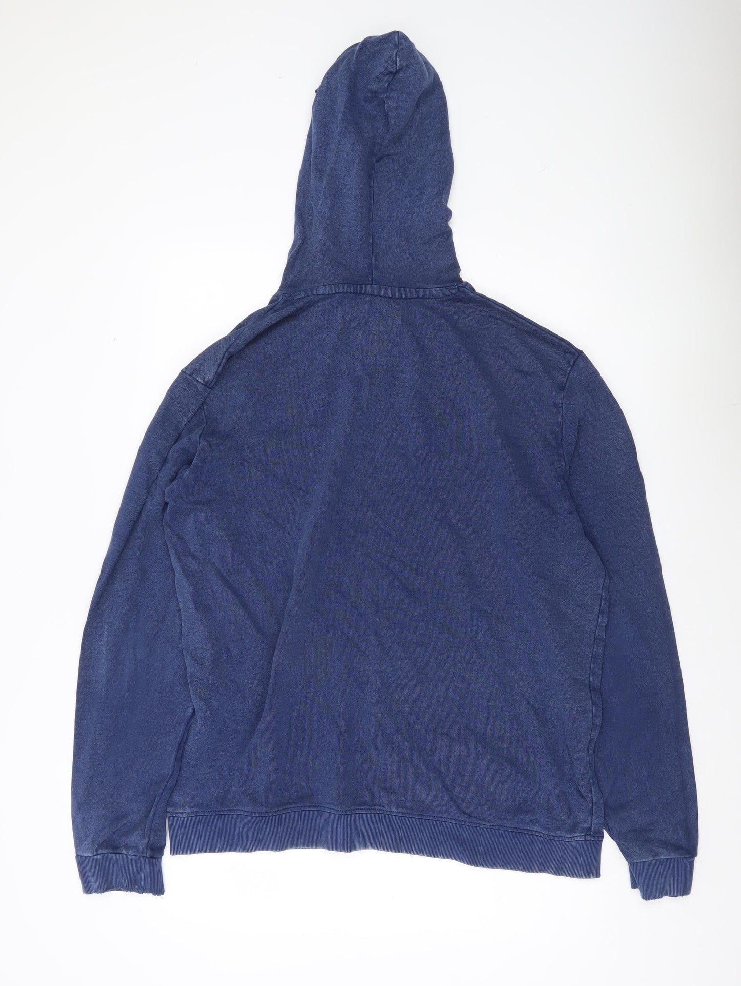 Mens UK Size XL Lee Cooper Blue Pullover Hoodie