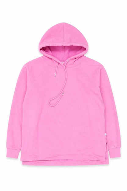 Selected Femme Women's Pink Pullover Hoodie Small Cotton