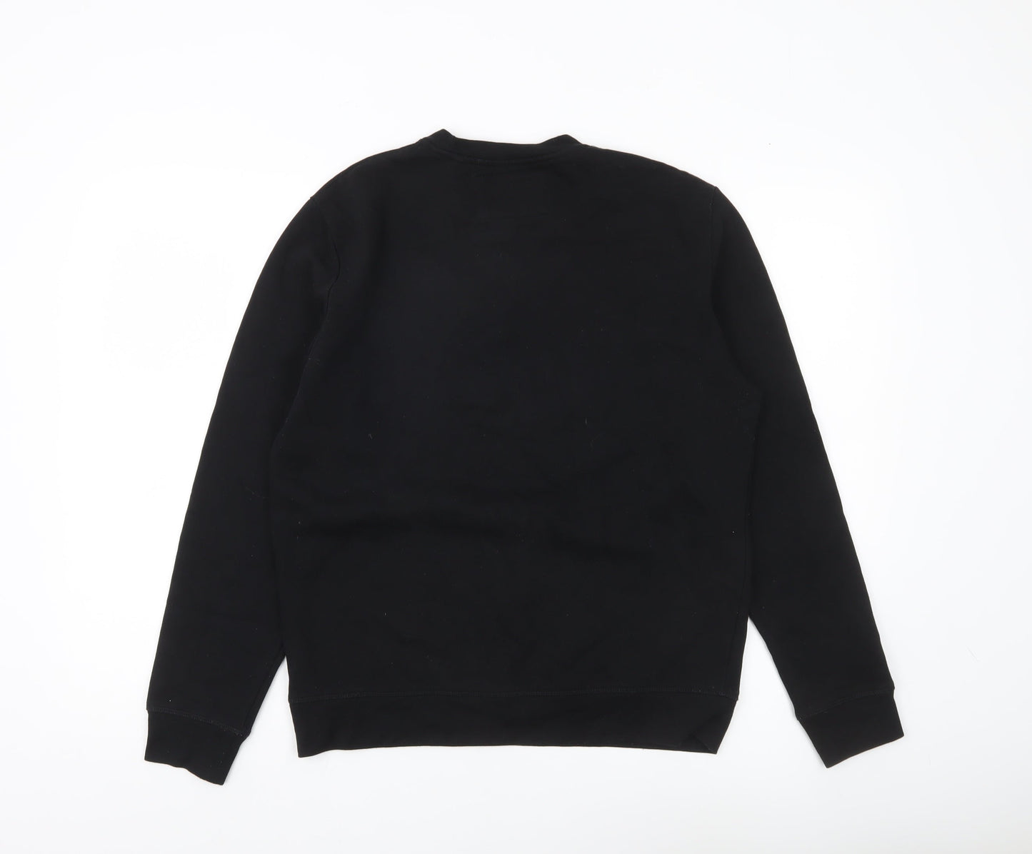 Mens UK Size M Red Herring Black Pullover Sweatshirt
