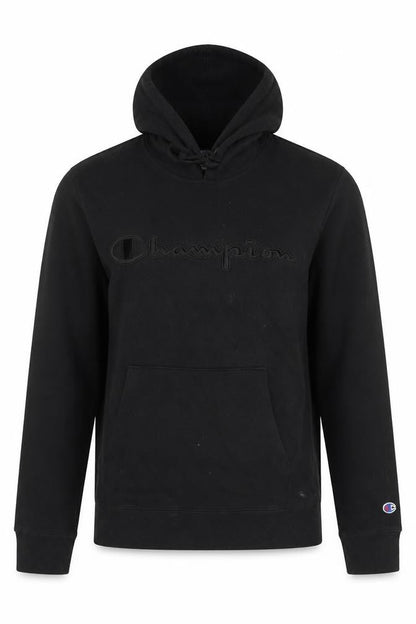Mens UK Size M Champion Black Pullover Hoodie