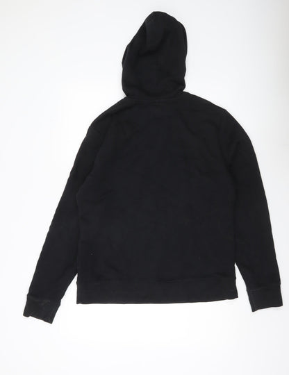 Mens UK Size M Champion Black Pullover Hoodie