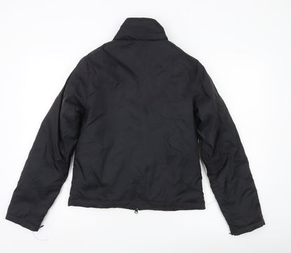 B&C Women’s Black Nylon Full Zip Casual Jacket Size S