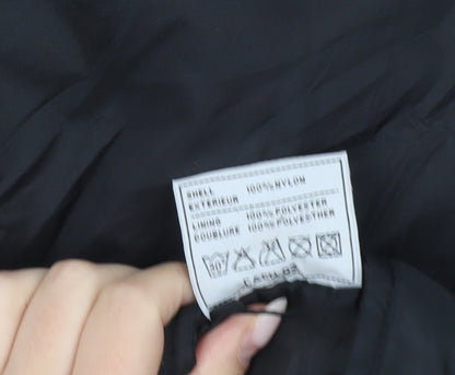 B&C Women’s Black Nylon Full Zip Casual Jacket Size S