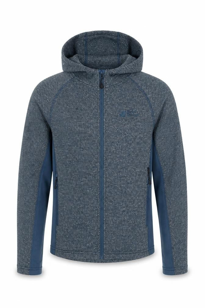 Mens UK Size XS North Ridge Blue Full Zip Hoodie
