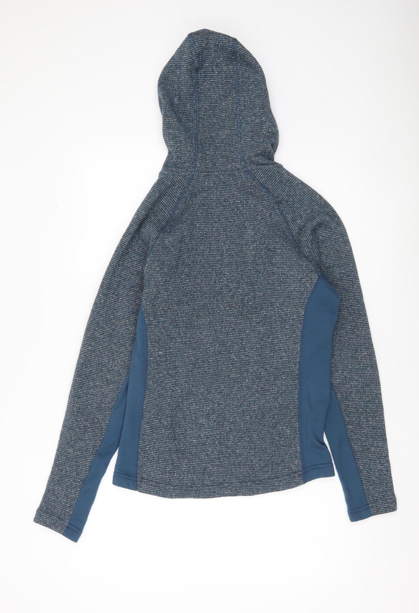 Mens UK Size XS North Ridge Blue Full Zip Hoodie