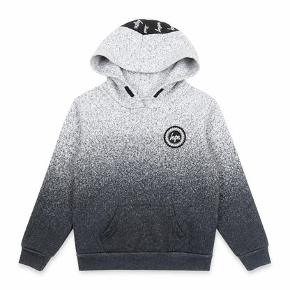 Hype Boys Grey Logo Pullover Hoodie 11-12 Years Regular Fit