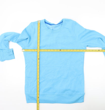 Tek Gear Men’s Blue Pullover Sweatshirt Medium Crew Neck