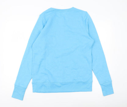 Tek Gear Men’s Blue Pullover Sweatshirt Medium Crew Neck