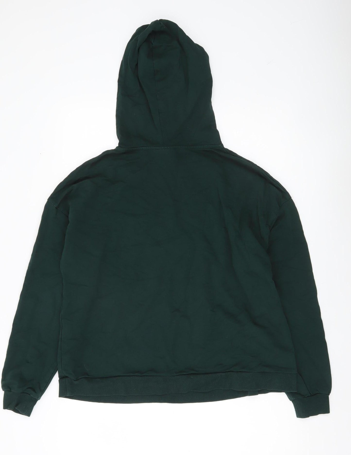 Womens UK Size 12 ASOS Design Green Pullover Hoodie