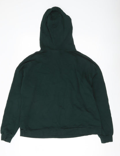 Womens UK Size 12 ASOS Design Green Pullover Hoodie