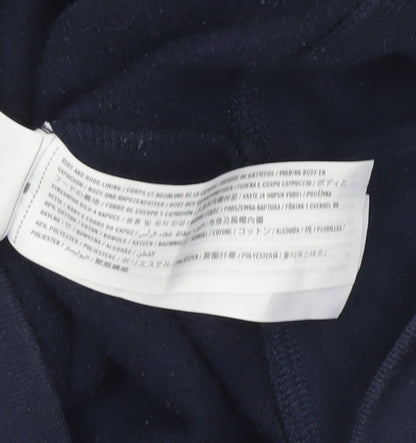 Abercrombie Kids Boys Blue Pullover Hoodie 13-14 Years Logo Print
