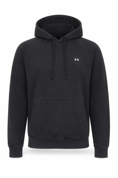 Mens UK Size S Under armour Black Pullover Hoodie