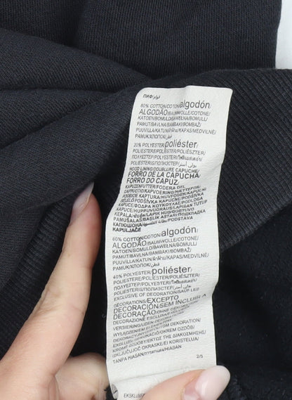 Under Armour Men’s Black Pullover Hoodie Size S Relaxed Fit