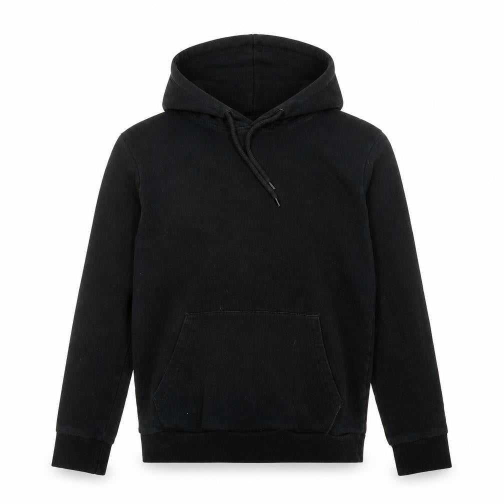 Mens UK Size XS Topman Black Pullover Hoodie