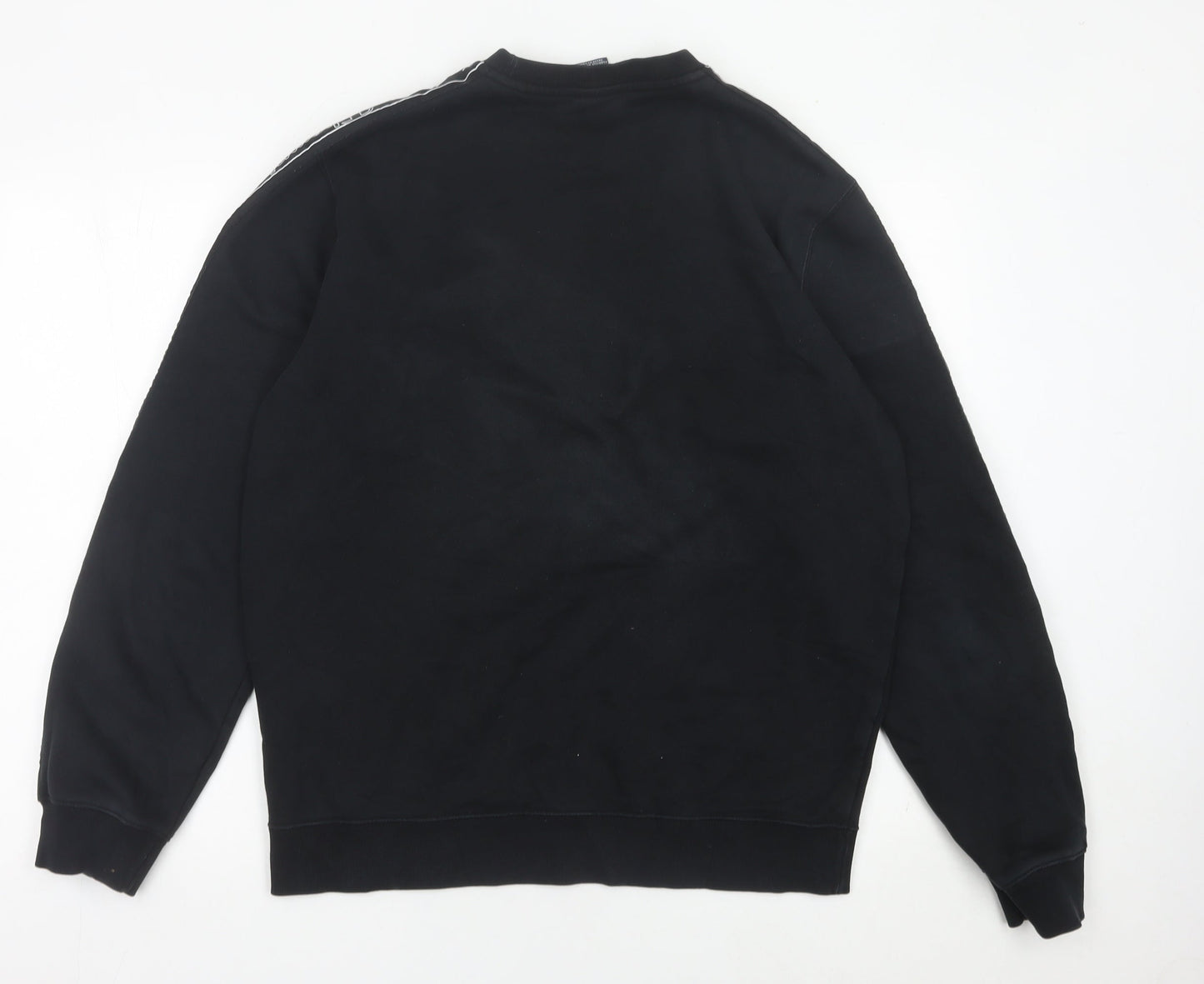 Mens UK Size L Champion Black Pullover Sweatshirt