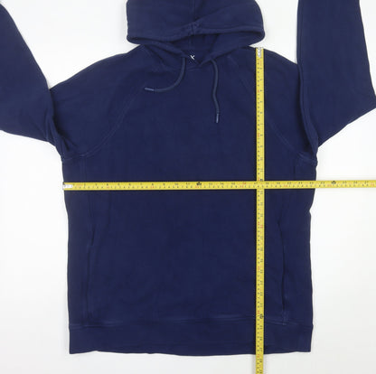 FLX Men’s Blue Pullover Hoodie XL Cotton Long Sleeve Casual