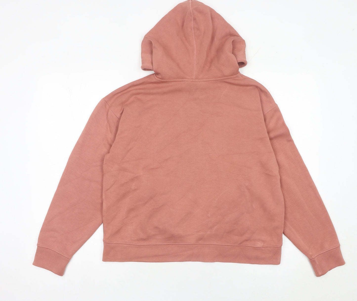 Womens UK Size S MSCH Copenhagen Pink Pullover Hoodie