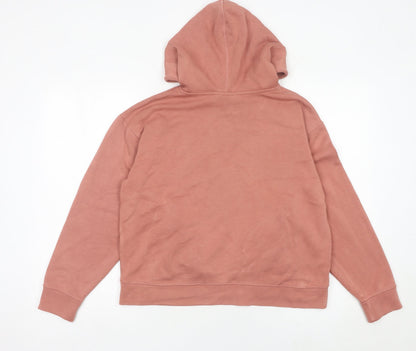 Womens UK Size S MSCH Copenhagen Pink Pullover Hoodie