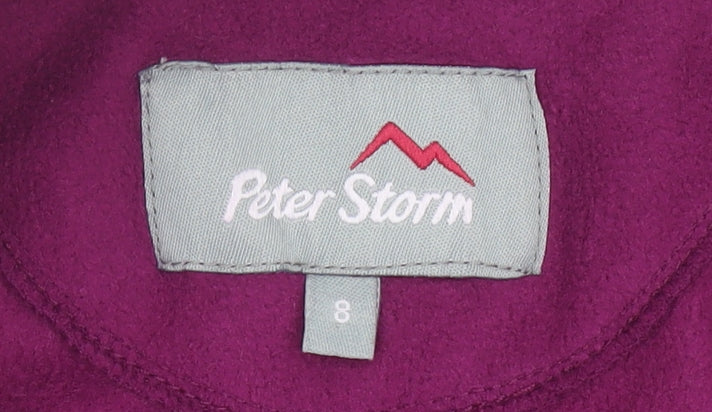 Womens UK Size 8 Peter Storm Purple Basic Jacket