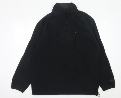 Mens UK Size L Maine New England Black Pullover Sweatshirt
