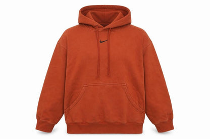Mens UK Size S Nike Brown Pullover Hoodie