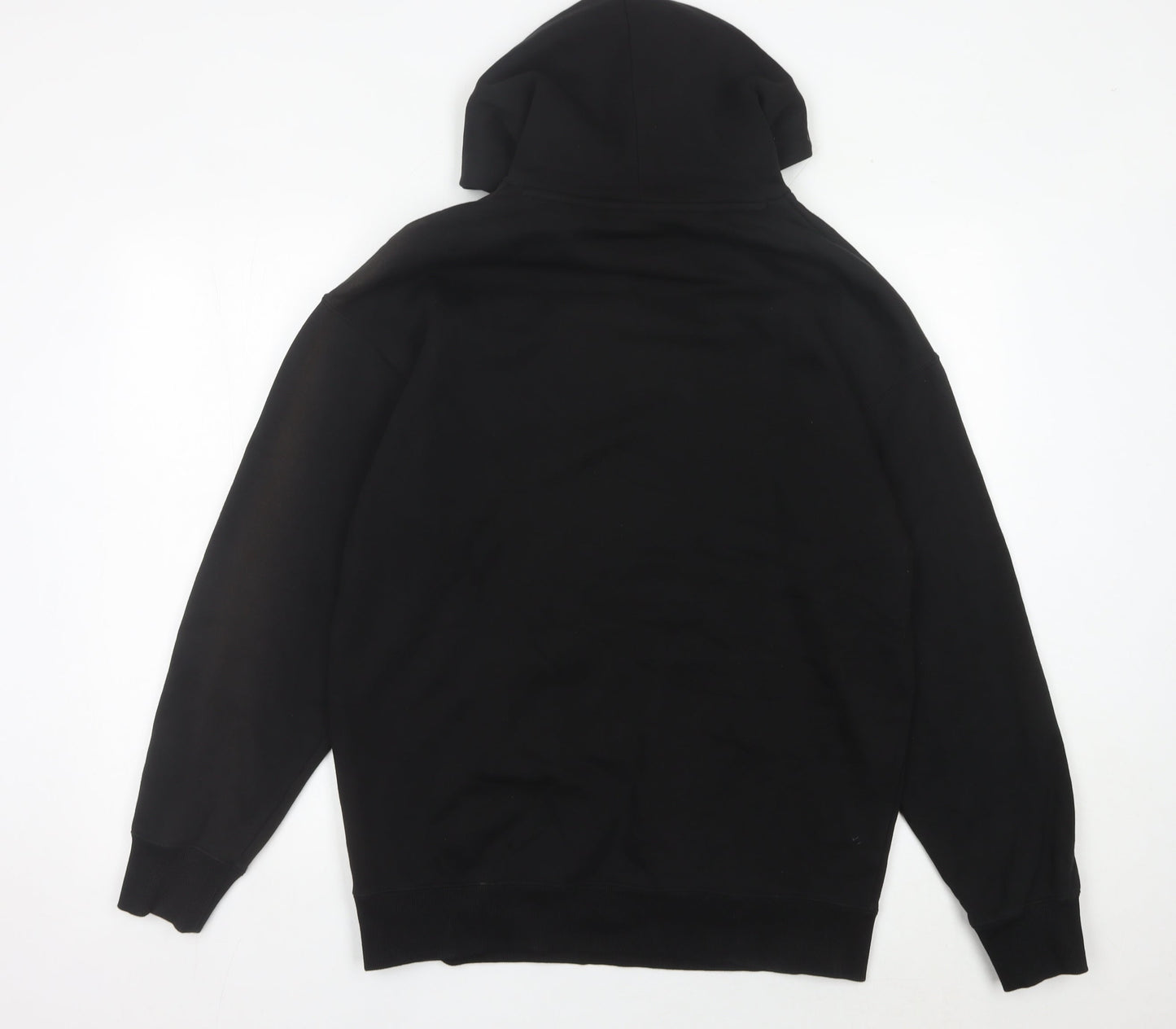 Mens UK Size M PUMA Black Pullover Hoodie