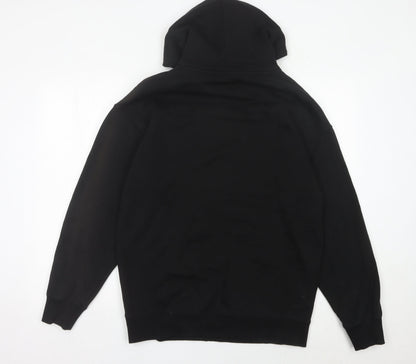 Mens UK Size M PUMA Black Pullover Hoodie