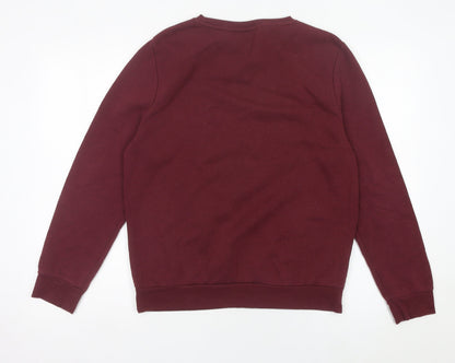 Womens UK Size S Harry Potter Red Pullover Sweatshirt