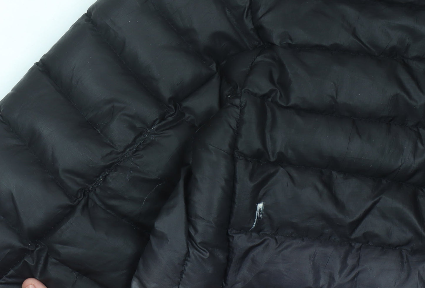 Kings Will Dream Boys Black Grey Puffer Jacket 14-15 Yrs Hooded Winter Coat